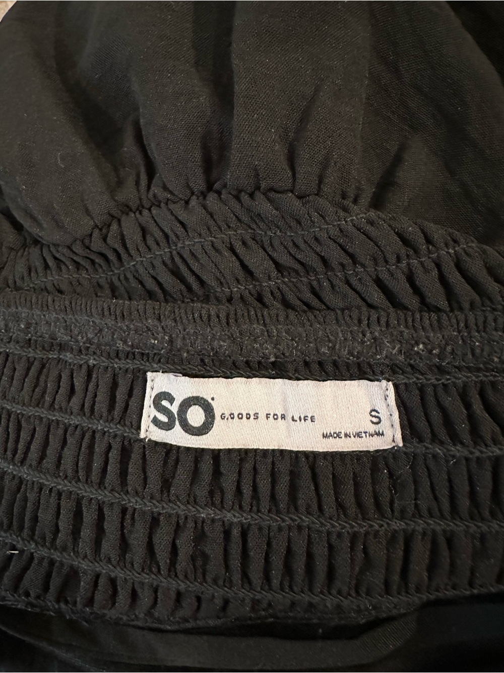 SO Black Spaghetti-Strap Maxi Dress with Button Front - Picture 4 of 4
